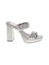 DV by Dolce Vita Metallic Silver Tan Sandals Size 6 1/2 - photo 1