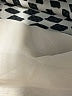 MNG 100% Polyester Chevron-herringbone Silver Gray Casual Dress Size 8 - photo 7