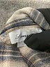 Lovers + Friends Plaid Tan 3/4 Sleeve Button-Down Shirt Size S - photo 9