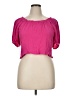 1.State 100% Rayon Pink Short Sleeve Top Size XL - photo 1