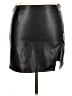Vero Moda 100% Polyester Black Faux Leather Skirt Size XL - photo 1