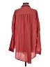 Free People Red Long Sleeve Button-Down Shirt Size S - photo 2