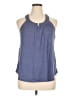 Emery Rose 100% Polyester Blue Tank Top Size 0X - photo 1