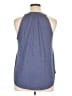 Emery Rose 100% Polyester Blue Tank Top Size 0X - photo 2