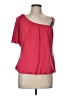 Ella Moss Red Short Sleeve Top Size M - photo 1