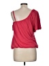 Ella Moss Red Short Sleeve Top Size M - photo 2