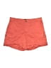 Lee Solid Orange Cargo Shorts Size 16 - photo 1