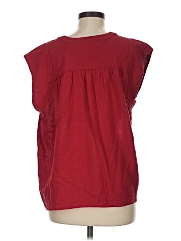 Peace Love World Sleeveless Blouse (view 2)