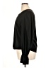 Aqua 100% Polyester Black 3/4 Sleeve Blouse Size XL - photo 5