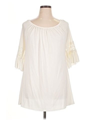Win Win 3/4 Sleeve Blouse (view 1)