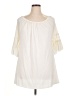 Win Win Ivory 3/4 Sleeve Blouse Size XL - photo 1