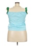 Unbranded Teal Sleeveless Blouse Size XXL (estimated) - photo 2