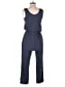 Zella Solid Blue Jumpsuit Size S - photo 2