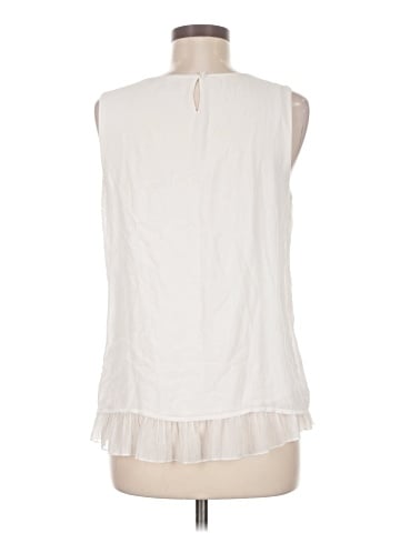 Black Saks Fifth Avenue Sleeveless Blouse (view 2)