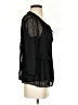 Vanessa Virginia 100% Polyester Black 3/4 Sleeve Blouse Size 4 - photo 4
