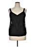 Coldwater Creek 100% Polyester Black Sleeveless Blouse Size 1X - photo 1