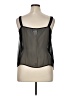 Coldwater Creek 100% Polyester Black Sleeveless Blouse Size 1X - photo 2