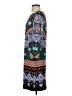 MSK Print Teal Casual Dress Size S - photo 5