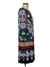 MSK Print Teal Casual Dress Size S - photo 4