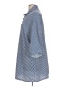 Shein Stripes Blue 3/4 Sleeve Blouse Size 12 - photo 5