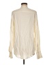 Billy Reid 100% Viscose Ivory Long Sleeve Blouse Size M - photo 2