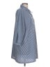 Shein Stripes Blue 3/4 Sleeve Blouse Size 12 - photo 4