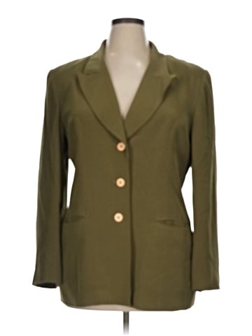 Kasper A.S.L. Silk Blazer (view 1)
