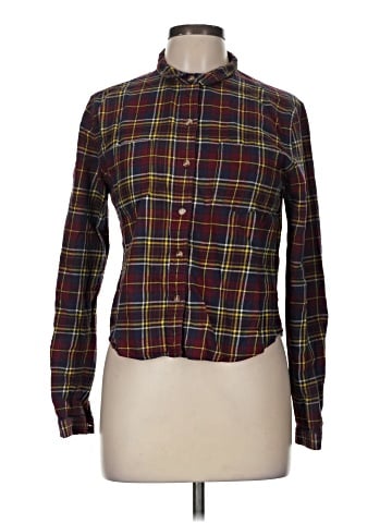 BDG Long Sleeve Button-Down Shirt (view 1)