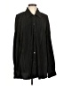 Isalis 100% Polyester Black Long Sleeve Blouse Size M - photo 1