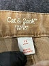 Cat & Jack Solid Yellow Khakis Size 12 - photo 3