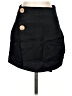 Zara Solid Black Casual Skirt Size XS - photo 1