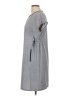 T by Talbots Chevron-herringbone Gray Casual Dress Size L (petite) - photo 5