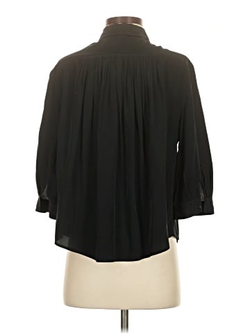 Joie 3/4 Sleeve Silk Top (view 2)