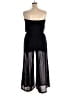 Heart Soul Solid Black Jumpsuit Size XL - photo 2