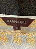 Ranna Gill 100% Rayon Ivory Sleeveless Blouse Size 0 - photo 7