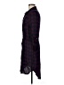 Just Fab 100% Rayon Plaid Black Casual Dress Size M - photo 5