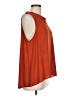 GOLDRAY 100% Polyester Orange Sleeveless Blouse Size L - photo 4