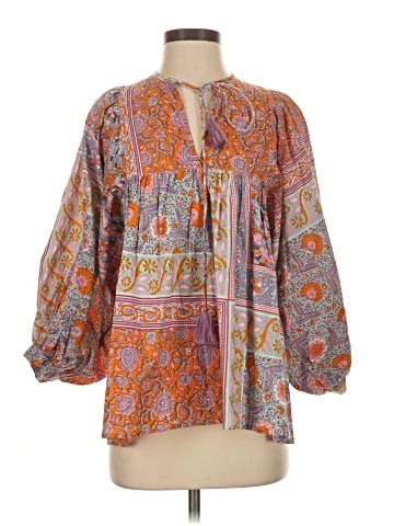 mille Resort & Travel 3/4 Sleeve Blouse (view 1)