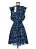 Parker 100% Polyester Blue Casual Dress Size M - photo 2
