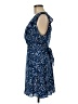 Parker 100% Polyester Blue Casual Dress Size M - photo 5