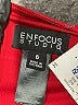 En Focus Studio Burgundy Cocktail Dress Size 6 - photo 6