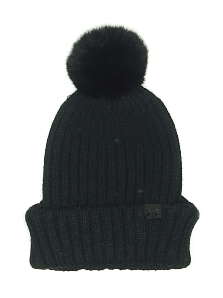 Pre-owned Under Armour Kids' Beanie Hat In Black