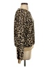 Maeve Animal Print Tan Pullover Sweater Size XS - photo 4