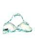 A. Che Print Blue Swimsuit Top Size L - photo 2