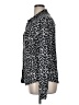 Isabella Rodriguez Animal Print Silver Long Sleeve Blouse Size 1X - photo 5