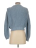 Industry 100% Cotton Solid Blue Pullover Sweater Size XS - photo 2