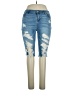 Soho Color Block Blue Jeans Size 10 - photo 1