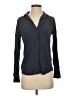 Equipment 100% Silk Black Long Sleeve Silk Top Size XS - photo 1