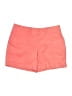 Ann Taylor LOFT 100% Cotton Solid Orange Shorts Size 2 - photo 1