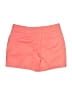 Ann Taylor LOFT 100% Cotton Solid Orange Shorts Size 2 - photo 2